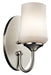 Kichler Canada - One Light Wall Sconce - Aubrey - Brushed Nickel- Union Lighting Luminaires Decor