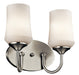 Kichler Canada - Two Light Bath - Aubrey - Brushed Nickel- Union Lighting Luminaires Decor