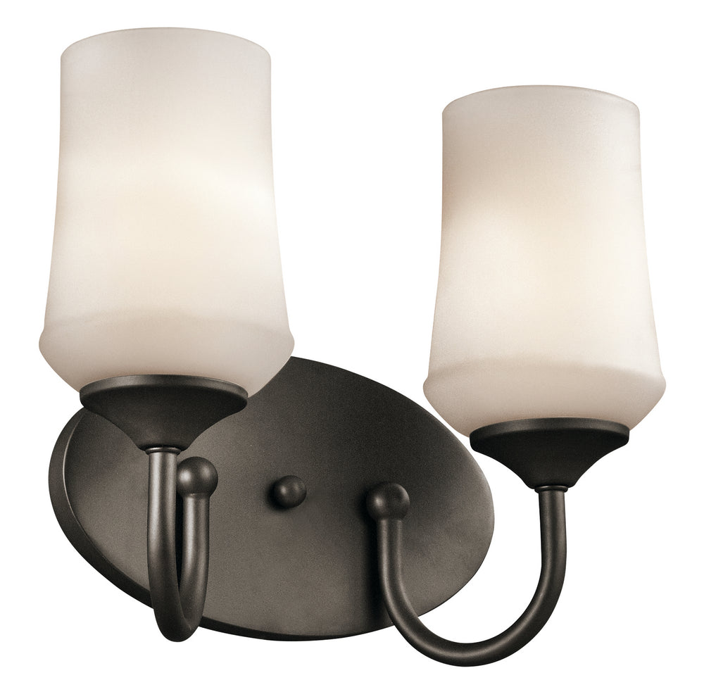 Kichler Canada - Two Light Bath - Aubrey - Olde Bronze- Union Lighting Luminaires Decor