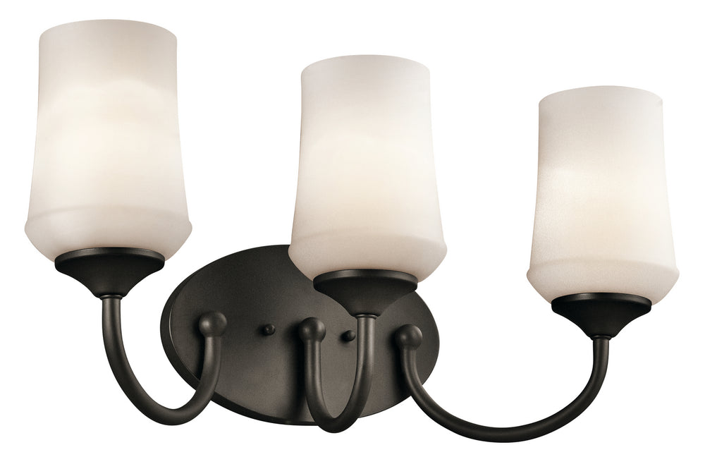 Kichler Canada - Three Light Bath - Aubrey - Olde Bronze- Union Lighting Luminaires Decor
