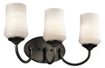 Kichler Canada - Three Light Bath - Aubrey - Olde Bronze- Union Lighting Luminaires Decor