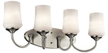 Kichler Canada - Four Light Bath - Aubrey - Brushed Nickel- Union Lighting Luminaires Decor