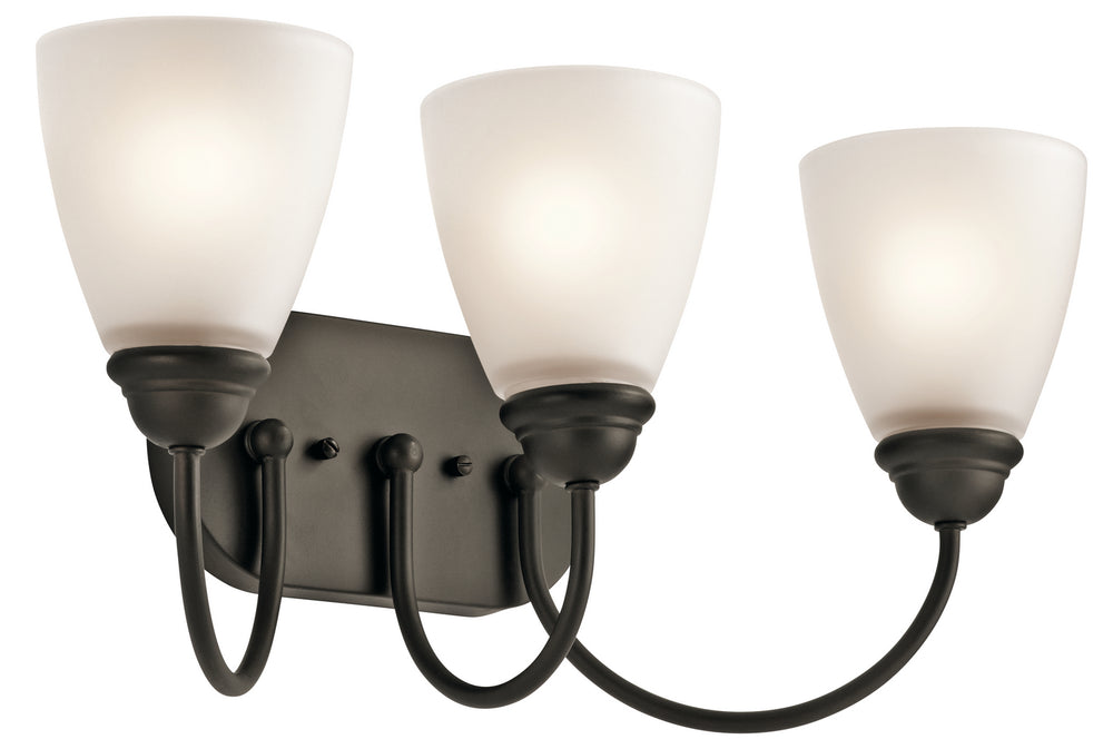 Kichler Canada - Three Light Bath - Jolie - Olde Bronze- Union Lighting Luminaires Decor