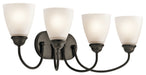 Kichler Canada - Four Light Bath - Jolie - Olde Bronze- Union Lighting Luminaires Decor