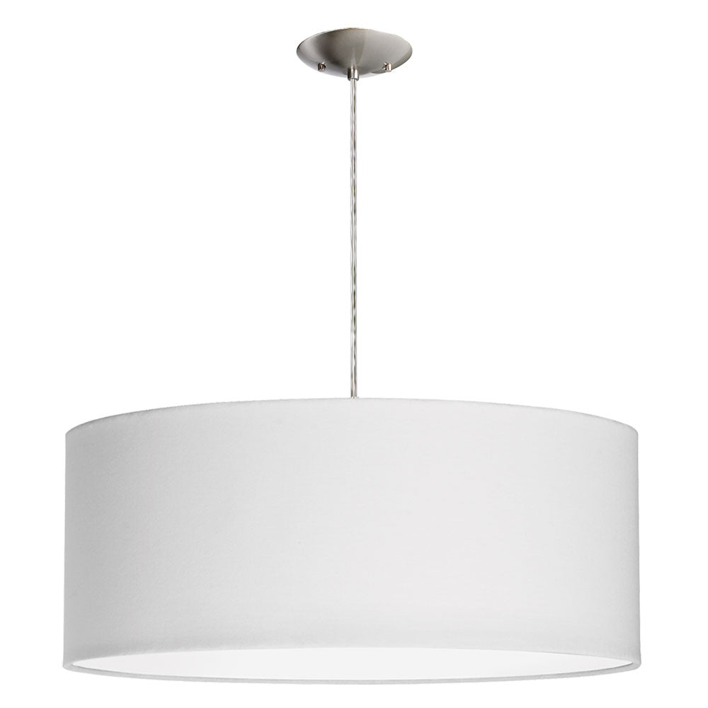 Dainolite Canada - Three Light Pendant - Dinette - White- Union Lighting Luminaires Decor