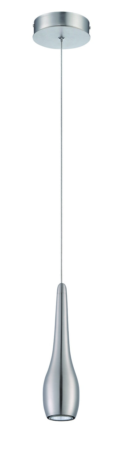 Kendal Canada - One Light Pendant - Avila - Satin Nickel- Union Lighting Luminaires Decor
