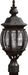 Artcraft Quebec - Three Light Outdoor Post Mount - Classico - Black- Union Lighting Luminaires Decor