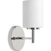 Progress Canada - One Light Bath Bracket - Replay - Polished Nickel- Union Lighting Luminaires Decor