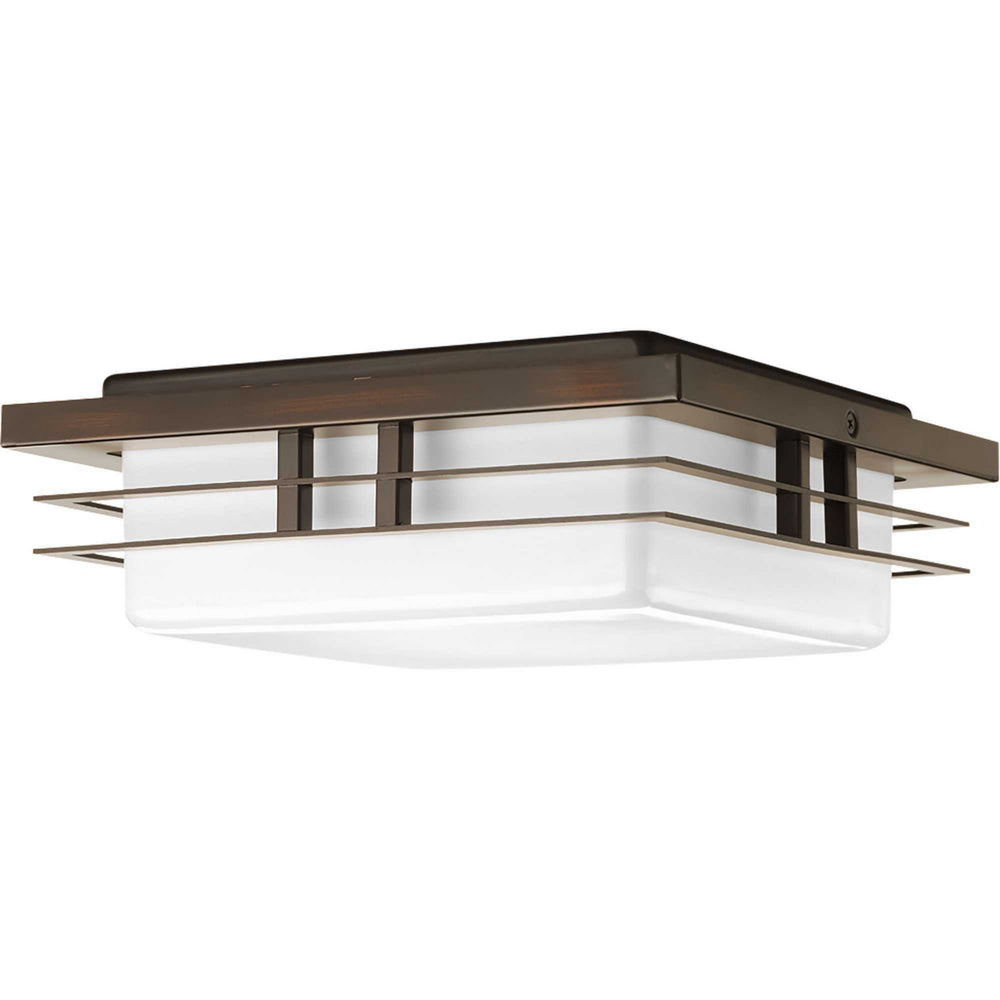Progress Canada - LED Wall/Ceiling Mount - Helm LED - Antique Bronze- Union Lighting Luminaires Decor