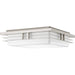 Progress Canada - LED Flush Mount - Helm LED - Brushed Nickel- Union Lighting Luminaires Decor