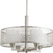 Progress Canada - Four Light Pendant - Mingle - Brushed Nickel- Union Lighting Luminaires Decor