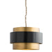 Arteriors - One Light Pendant - Nolan - Vintage Brass- Union Lighting Luminaires Decor