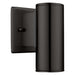 Eglo Canada - One Light Outdoor Wall Mount - Riga - Matte Black- Union Lighting Luminaires Decor