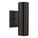 Eglo Canada - Two Light Outdoor Wall Mount - Riga - Matte Black- Union Lighting Luminaires Decor