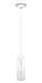 Eglo Canada - One Light Pendant - Rivato - White/Chrome- Union Lighting Luminaires Decor
