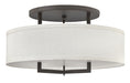 Hinkley Canada - LED Semi-Flush Mount - Hampton - Buckeye Bronze- Union Lighting Luminaires Decor