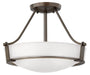 Hinkley Canada - LED Semi-Flush Mount - Hathaway - Olde Bronze- Union Lighting Luminaires Decor