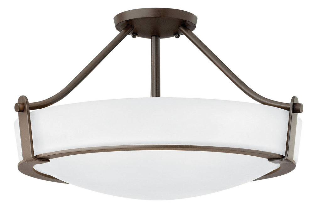 Hinkley Canada - LED Semi-Flush Mount - Hathaway - Olde Bronze- Union Lighting Luminaires Decor