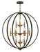 Hinkley Canada - LED Chandelier - Euclid - Spanish Bronze- Union Lighting Luminaires Decor