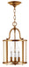 Hinkley Canada - LED Chandelier - Gentry - Heirloom Brass- Union Lighting Luminaires Decor