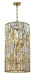 Fredrick Ramond Canada - LED Chandelier - Gemma - Silver Leaf- Union Lighting Luminaires Decor