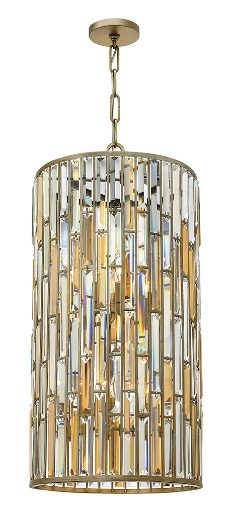 Fredrick Ramond Canada - LED Chandelier - Gemma - Silver Leaf- Union Lighting Luminaires Decor