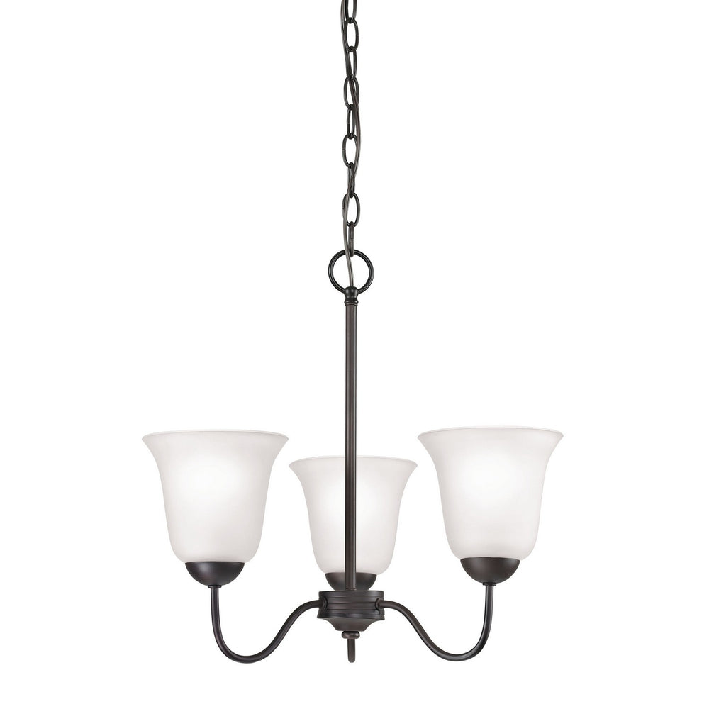 ELK Home - Three Light Chandelier - Conway - Oil Rubbed Bronze- Union Lighting Luminaires Decor