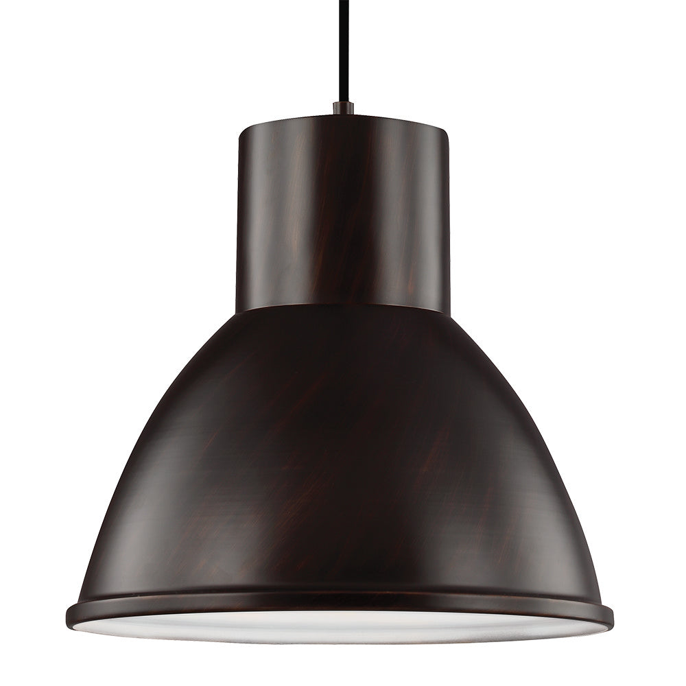 Generation Lighting Canada - One Light Pendant - Division Street - Bronze- Union Lighting Luminaires Decor