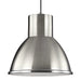 Generation Lighting Canada - One Light Pendant - Division Street - Brushed Nickel- Union Lighting Luminaires Decor
