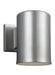 Visual Comfort Studio Canada - One Light Outdoor Wall Lantern - Outdoor Cylinders - Painted Brushed Nickel- Union Lighting Luminaires Decor