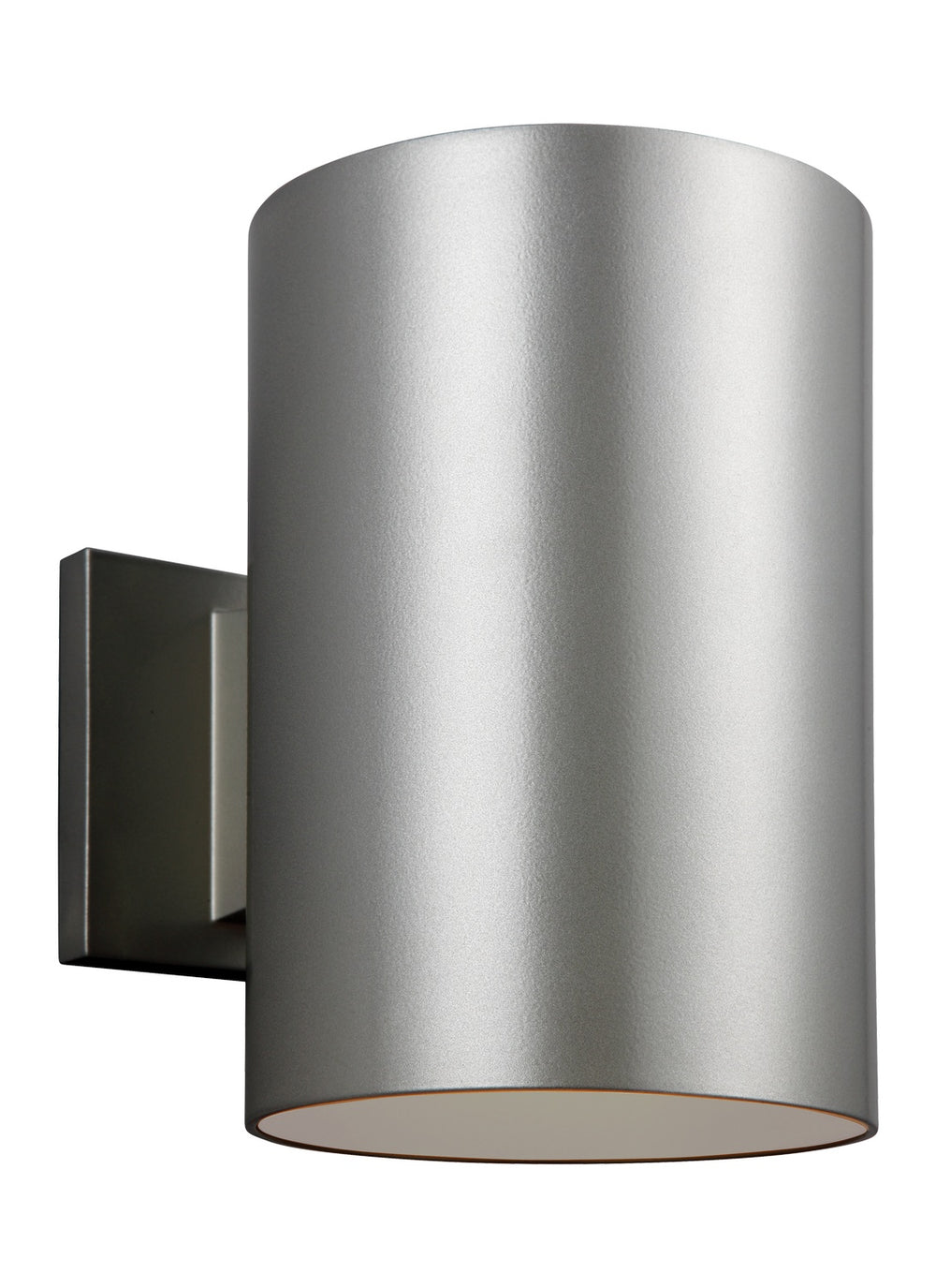 Visual Comfort Studio Canada - One Light Outdoor Wall Lantern - Outdoor Cylinders - Painted Brushed Nickel- Union Lighting Luminaires Decor
