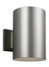 Visual Comfort Studio Canada - One Light Outdoor Wall Lantern - Outdoor Cylinders - Painted Brushed Nickel- Union Lighting Luminaires Decor