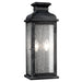 Visual Comfort Studio Canada - Two Light Lantern - Pediment - Dark Weathered Zinc- Union Lighting Luminaires Decor