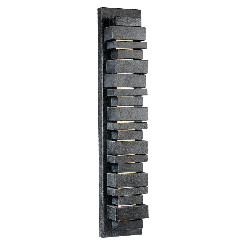 Visual Comfort Studio Canada - LED Outdoor Wall Sconce - Ledgend - Dark Weathered Zinc- Union Lighting Luminaires Decor