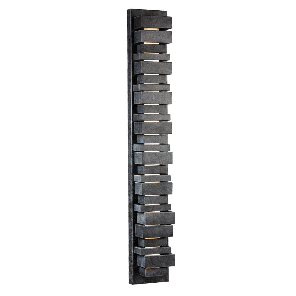 Visual Comfort Studio Canada - LED Outdoor Wall Sconce - Ledgend - Dark Weathered Zinc- Union Lighting Luminaires Decor