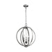 Visual Comfort Studio Canada - Three Light Pendant - Corinne - Polished Nickel- Union Lighting Luminaires Decor