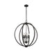 Visual Comfort Studio Canada - Six Light Pendant - Corinne - Oil Rubbed Bronze- Union Lighting Luminaires Decor