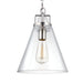 Visual Comfort Studio Canada - One Light Pendant - Frontage - Satin Nickel- Union Lighting Luminaires Decor
