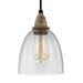 Generation Lighting Canada. - One Light Pendant - Matrimonio - Driftwood / Dark Weathered Zinc- Union Lighting Luminaires Decor