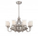 Savoy House - Eight Light Fan D'lier - Etesian - Satin Nickel- Union Lighting Luminaires Decor