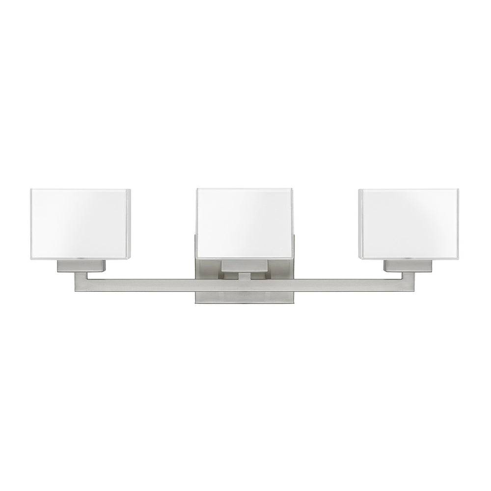 Capital Lighting - Three Light Vanity - Tahoe - Brushed Nickel- Union Lighting Luminaires Decor