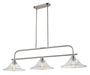 Z-Lite Canada - Three Light Billiard - Annora - Brushed Nickel- Union Lighting Luminaires Decor