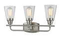 Z-Lite Canada - Three Light Vanity - Annora - Brushed Nickel- Union Lighting Luminaires Decor
