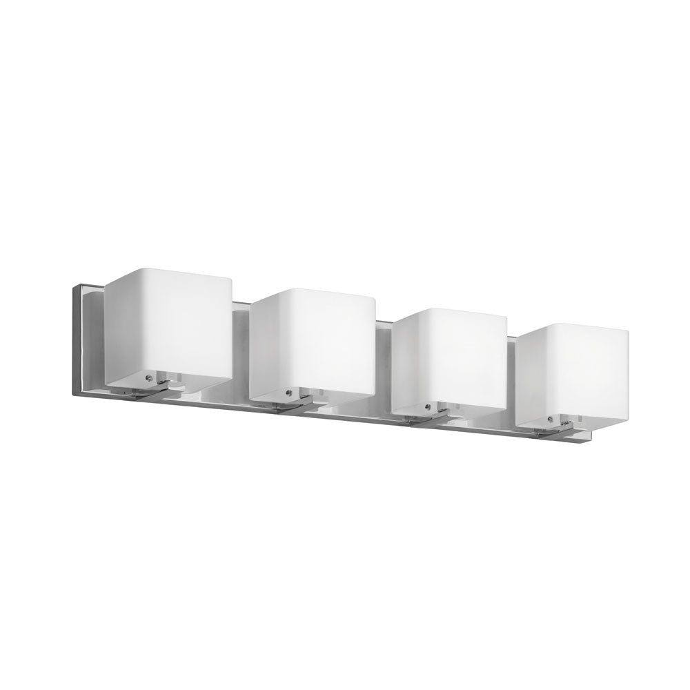 Dainolite Canada - Four Light Vanity Fixture - Verona - Polished Chrome- Union Lighting Luminaires Decor