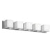 Dainolite Canada - Five Light Vanity - Verona - Polished Chrome- Union Lighting Luminaires Decor