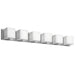 Dainolite Canada - Six Light Vanity - Verona - Polished Chrome- Union Lighting Luminaires Decor