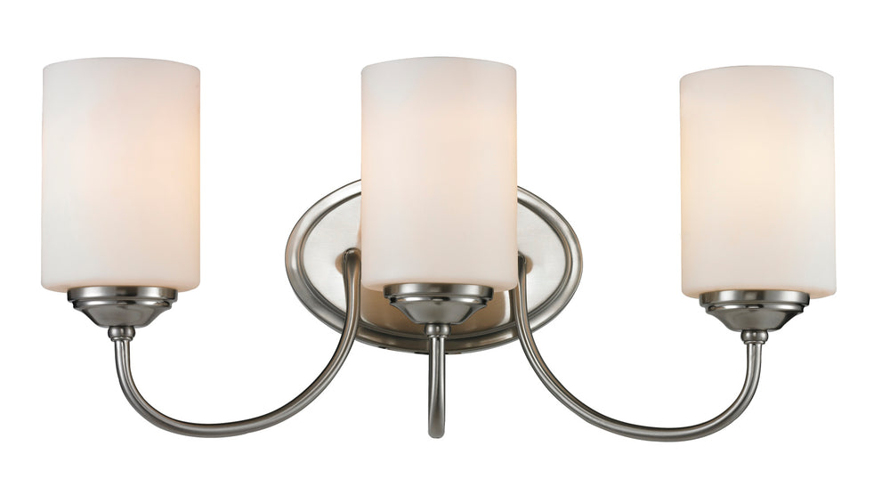 Z-Lite Canada - Three Light Vanity - Cardinal - Brushed Nickel- Union Lighting Luminaires Decor