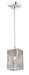 Z-Lite Canada - One Light Pendant - Terra - Chrome- Union Lighting Luminaires Decor