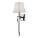 Hudson Valley Canada - One Light Wall Sconce - Ruskin - Polished Nickel- Union Lighting Luminaires Decor