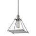 Hudson Valley Canada - One Light Pendant - Thorndike - Historic Nickel- Union Lighting Luminaires Decor